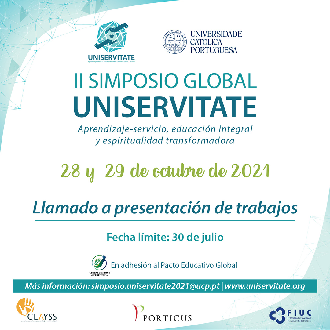 Simposio Uniservitate call for papers